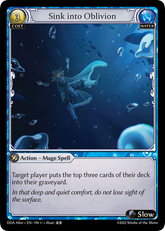 Grand Archive TCG: Sink into Oblivion - EN-190 (Dawn of Ashes, U)